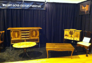 Another view of the Fine Furnishings exhibition, November 1-3, 2013.