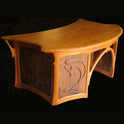 Commercial Furniture Interiors -Art Nouveau Desk